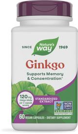 Nature's Way® | Ginkgo, 60 capsules