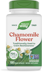 Nature's Way® | Chamomile Flowers, 100 capsules