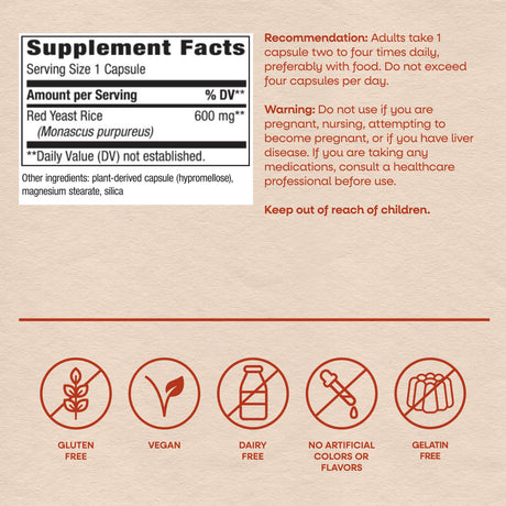 Nature's Way® | Red Yeast Rice