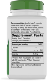 Nature's Way® | Chlorella - right side of pack