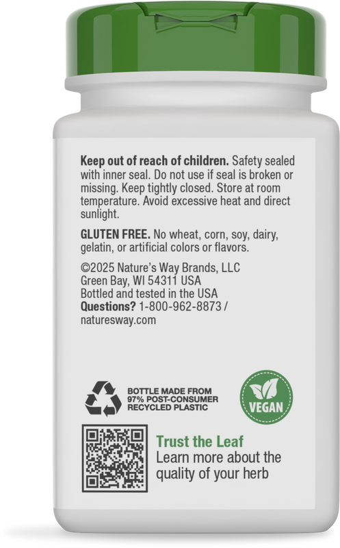 <{%360IMAGE3_17700%}>Nature's Way® | Valerian Root - back of pack