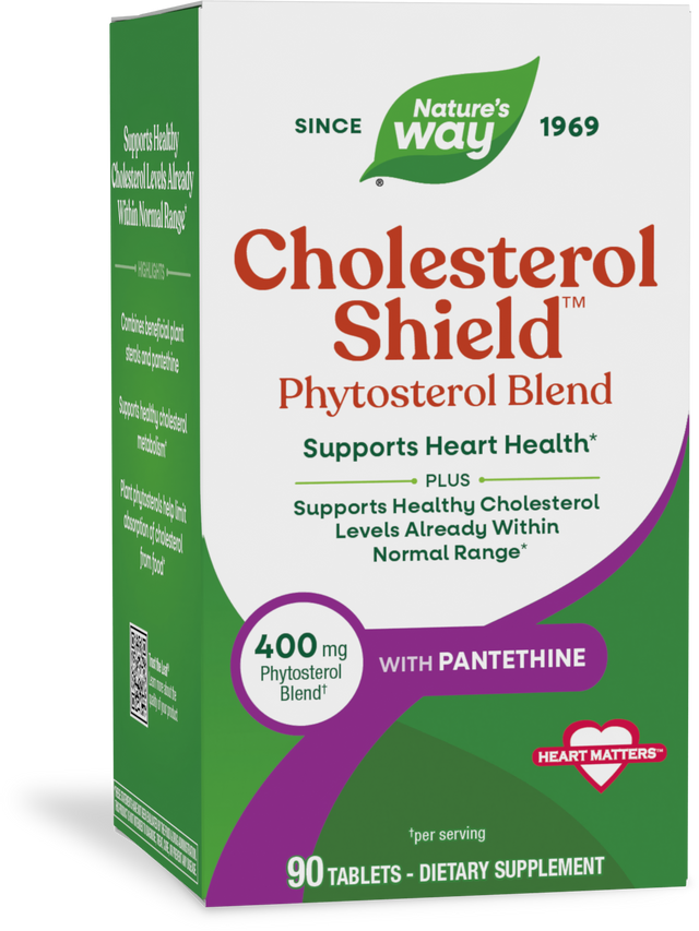 Nature's Way® | Cholesterol Shield Phytosterol Blend, 90 tablets