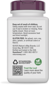Nature's Way® | Ginkgo - back of pack