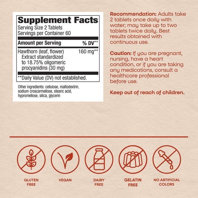 Nature's Way® | HeartCare Hawthorn Standardized Extract