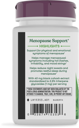 Nature's Way® | Black Cohosh - left side of pack