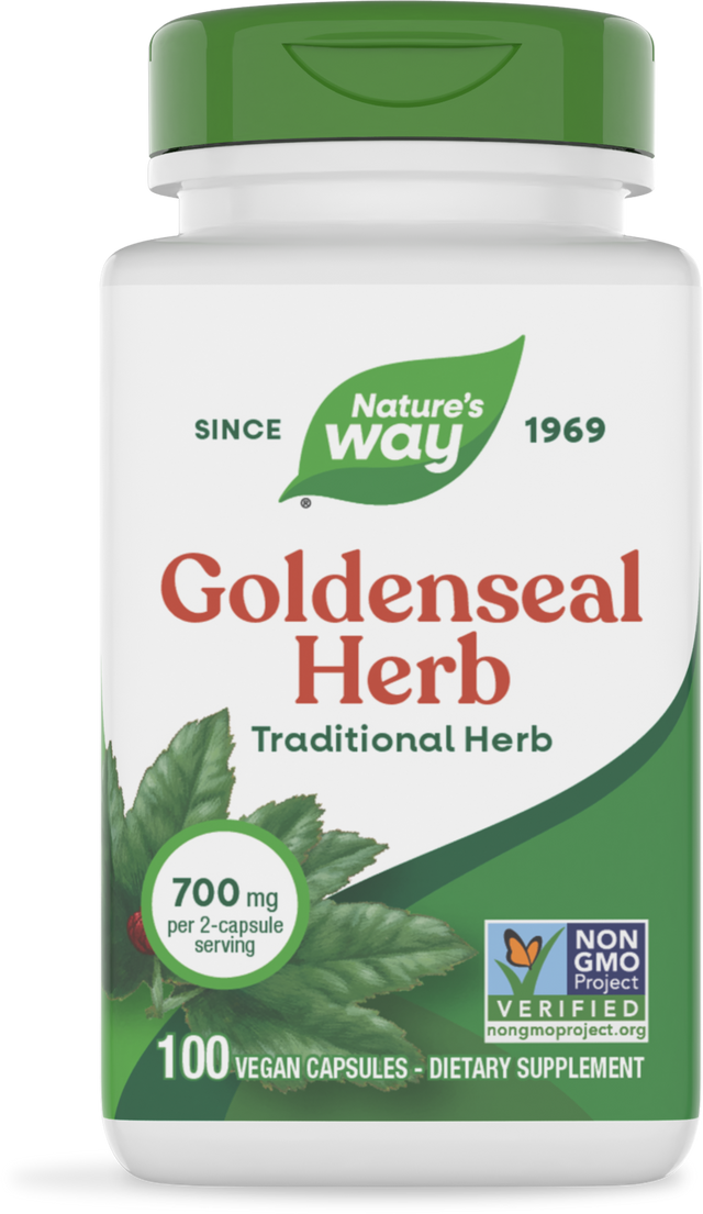 Nature's Way® | Goldenseal Herb, 100 capsules