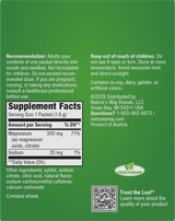 Nature's Way® | Magnesium On the Go FastActives - back of pack