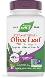 Nature's Way® | Olive Leaf Standardized Extract, 60 capsules