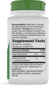 Nature's Way® | Goldenseal Root - right side of pack