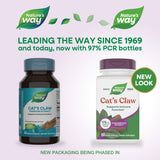 Nature's Way® | Cat's Claw Standardized Extract - package updates old to new