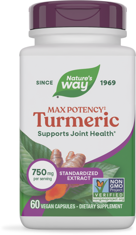 Nature's Way® | Turmeric Max Potency, 60 capsules