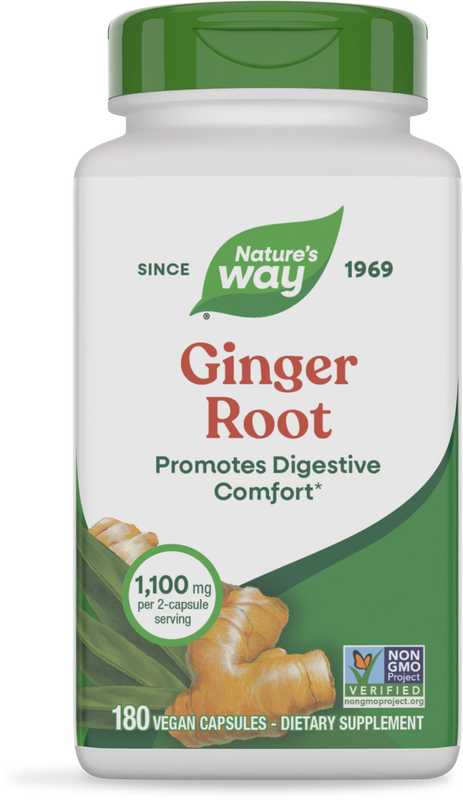 <{%PRIMARY_13108%}>Nature's Way® | Ginger Root, 180 capsules