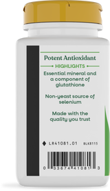 Nature's Way® | Selenium - left side of pack