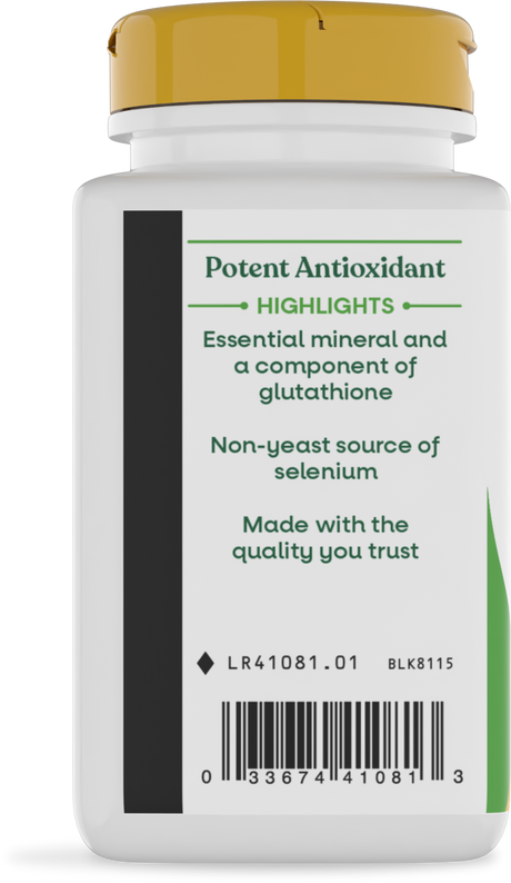 Nature's Way® | Selenium - left side of pack