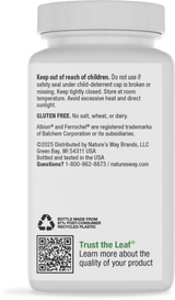 Nature's Way® | Energizing Iron - back of pack