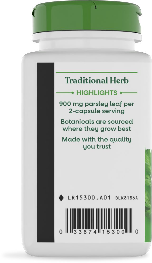 Nature's Way® | Parsley Leaf - left side of pack