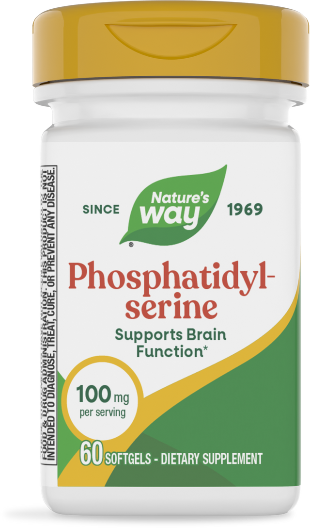 Nature's Way® | Phosphatidylserine, 60 softgels