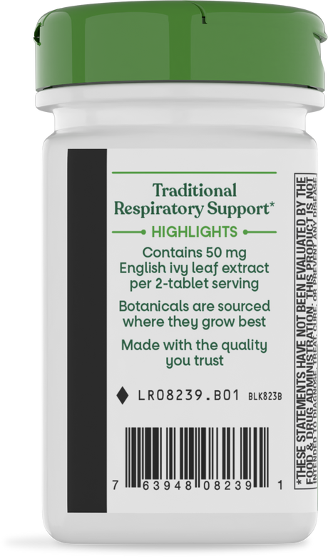 Nature's Way® | Ivy Extract From English Ivy - left side of pack