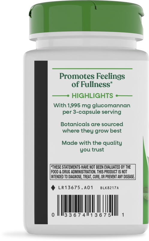 <{%360IMAGE2_13675%}>Nature's Way® | Glucomannan - left side of pack