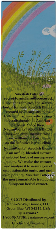 <{%360IMAGE14_10051000%}>Nature's Way® | NatureWorks Swedish Bitters - left side of pack