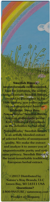 Nature's Way® | NatureWorks Swedish Bitters - left side of pack