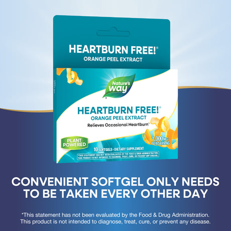 Nature's Way® | Heartburn Free! Orange Peel Extract