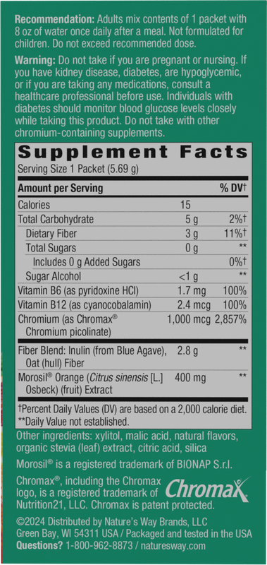 <{%360IMAGE13_14985%}>Nature's Way® | Weight Manager Drink Mix - right side of pack