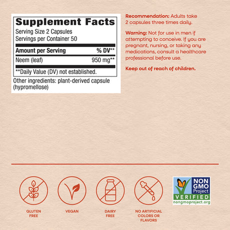 Nature's Way® | Neem Leaf