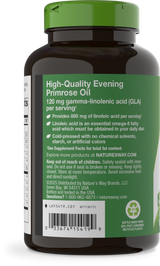 Nature's Way® | Evening Primrose Cold-Pressed Oil - left side of pack