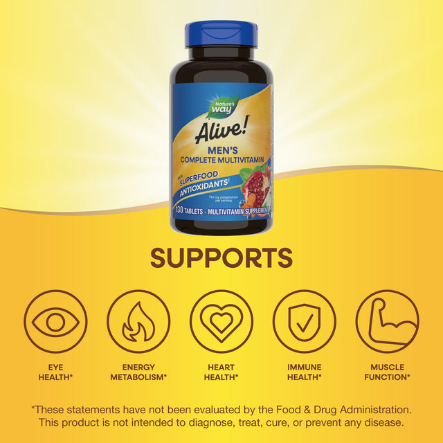 Nature's Way® | Alive! Men's Complete Multivitamin
