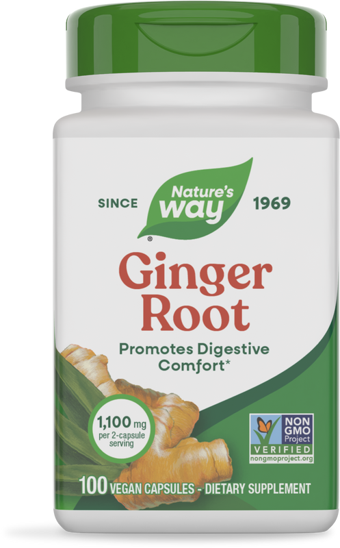 <{%PRIMARY_13100%}>Nature's Way® | Ginger Root, 100 capsules