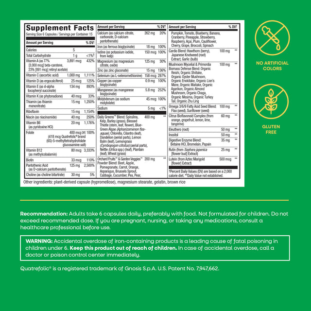 Nature's Way® | Alive! Max6 Potency Adult Complete Multivitamin