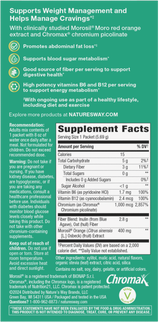 Nature's Way® | Weight Manager Drink Mix - back of pack