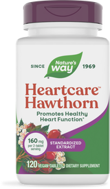 Nature's Way® | HeartCare Hawthorn Standardized Extract, 120 tablets