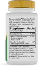 Nature's Way® | Lutein - right side of pack