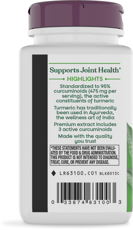 Nature's Way® | Turmeric - left side of pack