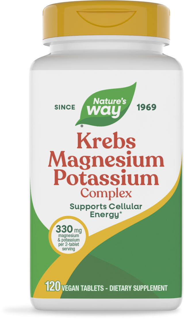 Nature's Way® | Krebs Magnesium Potassium Complex, 120 tablets