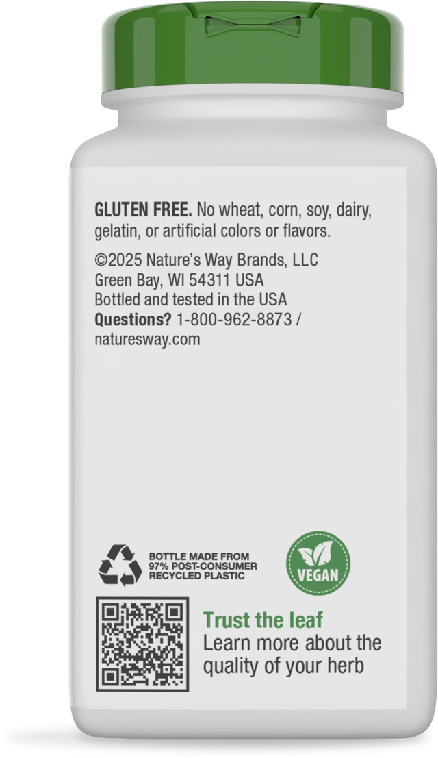 Nature's Way® | Gotu Kola Herb - back of pack