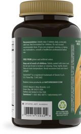 Nature's Way® | Alive! Max3 Potency Adult Complete Multivitamin-No Added Iron - left side of pack