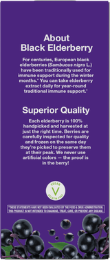 Nature's Way® | Sambucus Traditional Elderberry Immune Syrup - back of pack
