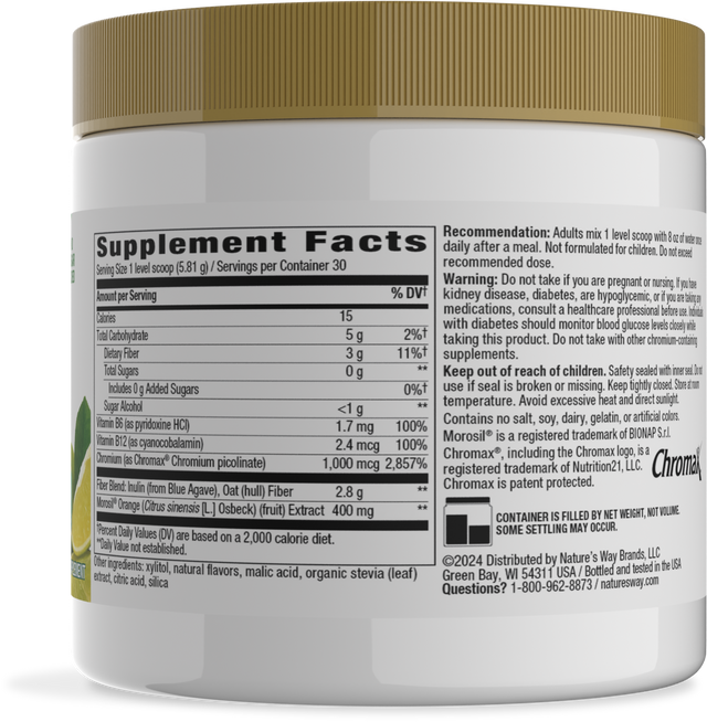Nature's Way® | Weight Manager Drink Mix Powder - right side of pack