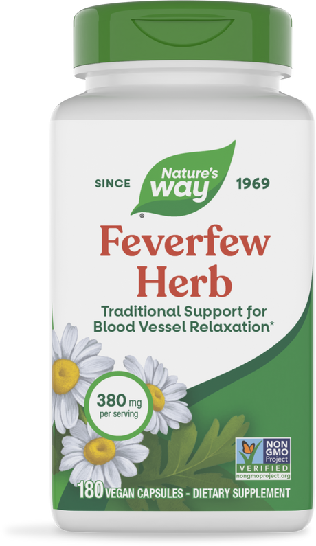 <{%PRIMARY_12808%}>Nature's Way® | Feverfew Herb, 180 capsules