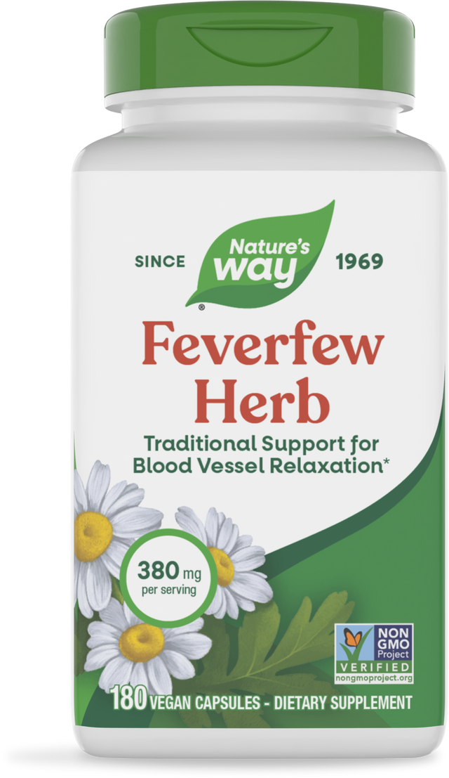 Nature's Way® | Feverfew Herb, 180 capsules