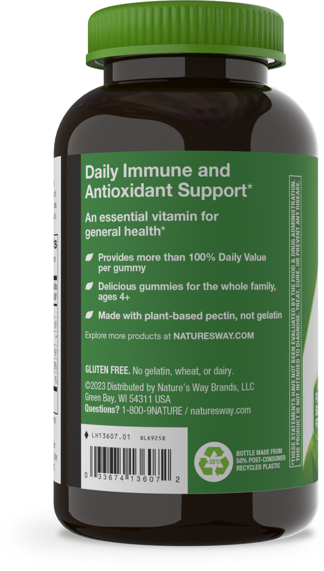 Nature's Way® | Vitamin C Gummies - left side of pack