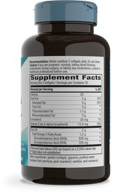 Nature's Way® | Mega-DHA Premium Fish Oil - right side of pack