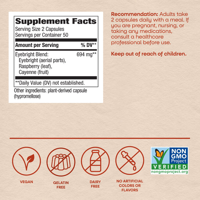 Nature's Way® | Eyebright Premium Blend