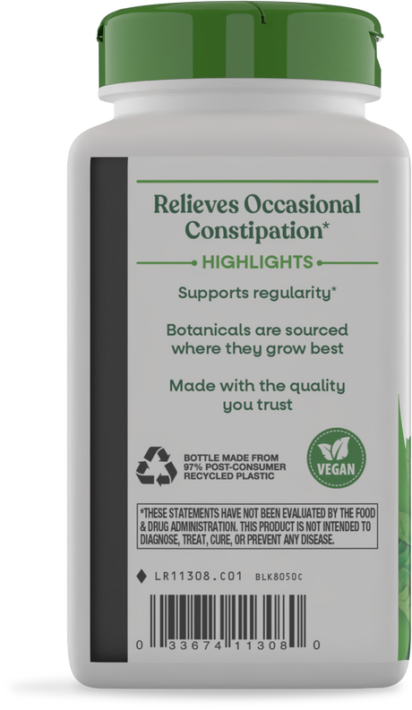 Nature's Way® | Cascara Sagrada - left side of pack