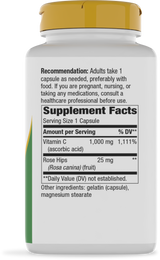 Nature's Way® | Vitamin C with Rose Hips Extra Strength - right side of pack