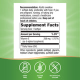 Nature's Way® | Vitamin E D-Alpha Tocopherol