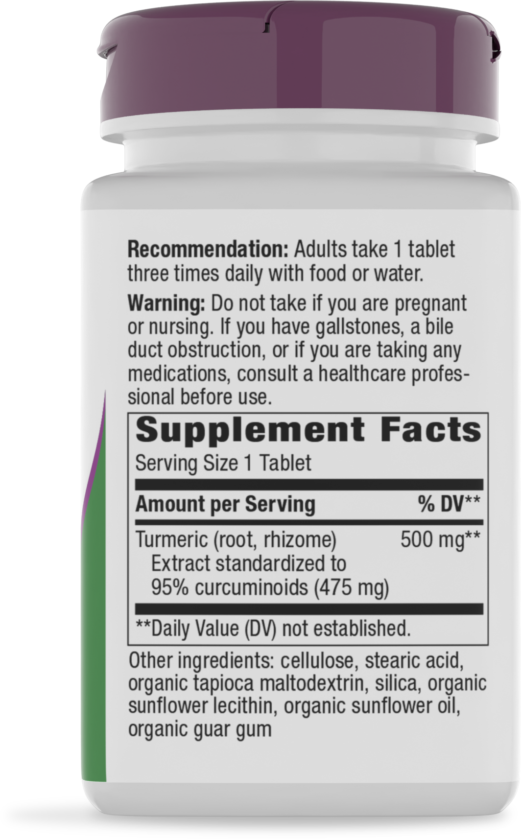 Nature's Way® | Turmeric Premium Extract - right side of pack